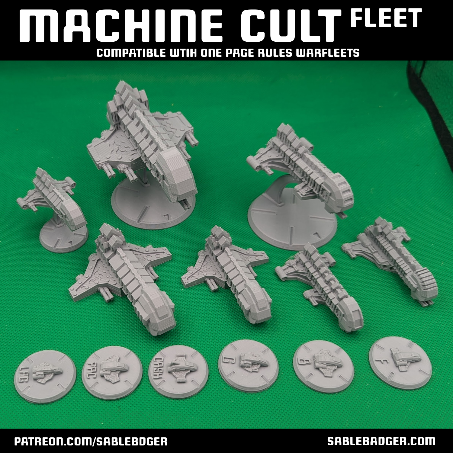 OPR Warfleets - Machine Cult